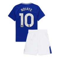 Everton Iliman Ndiaye #10 Heimtrikotsatz Kinder 2024-25 Kurzarm (+ Kurze Hosen)